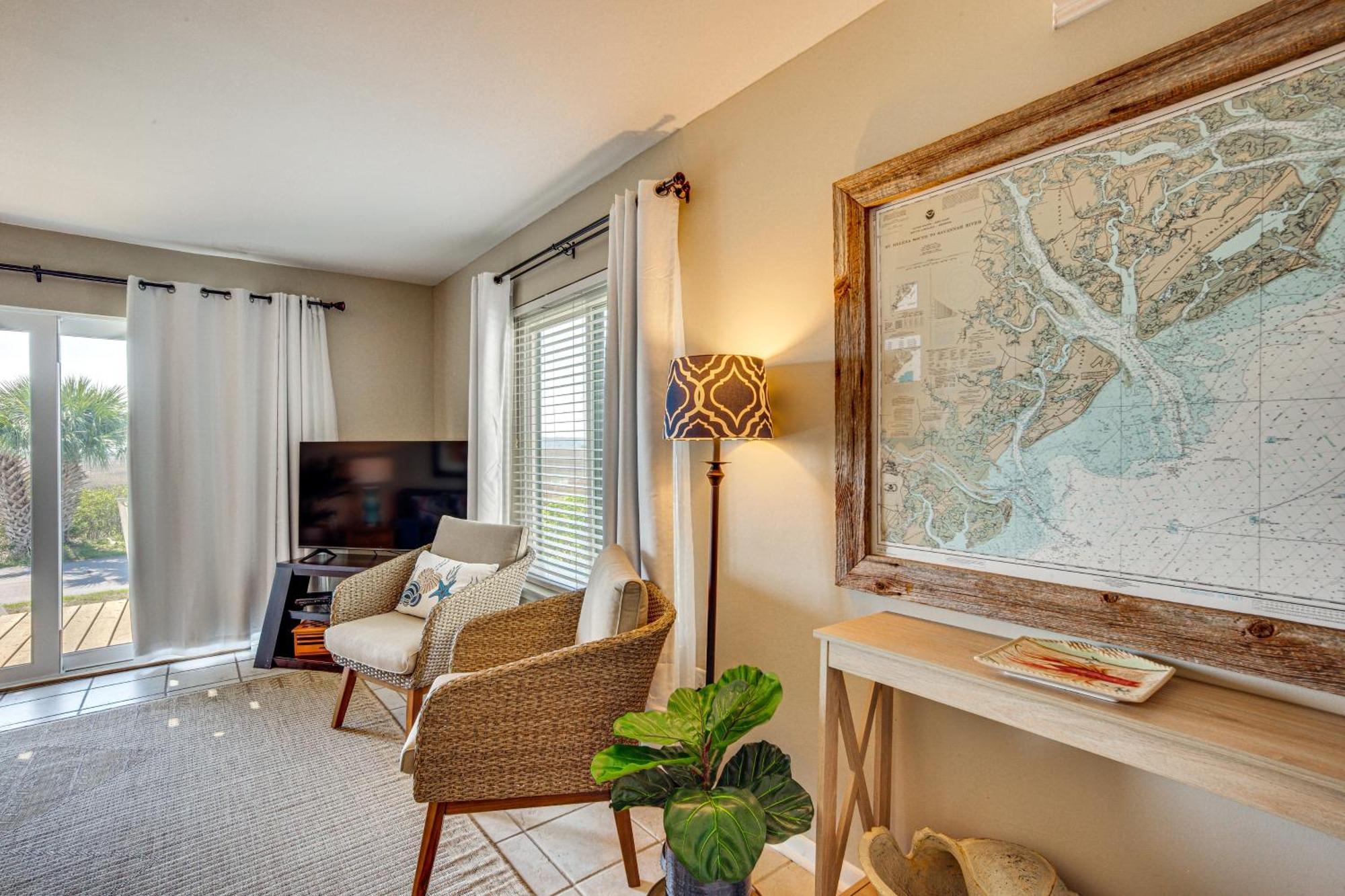 Harbor Island Condo With Deck - Steps To Beach! Oceanmarsh Subdivision Exterior foto