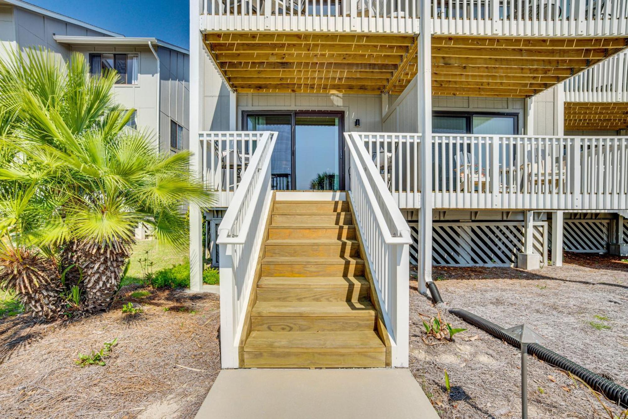 Harbor Island Condo With Deck - Steps To Beach! Oceanmarsh Subdivision Exterior foto